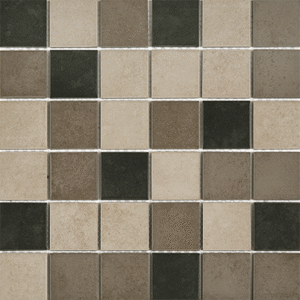 Rustic Light Grey Porcelain Mosaic CR089
