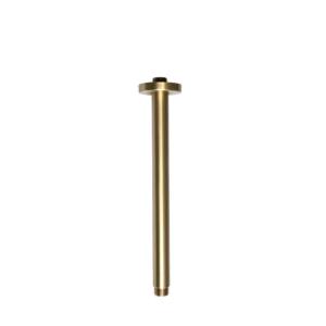 BluTide Vertical Shower Arm 300mm – Brushed Brass