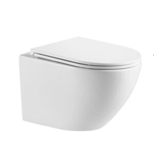 Gio Alvito Wall-Hung Toilet – White